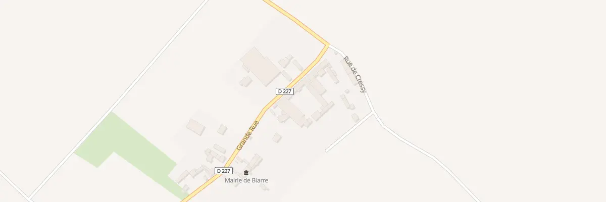 Plan du 3 Gr Grande Rue à Biarre