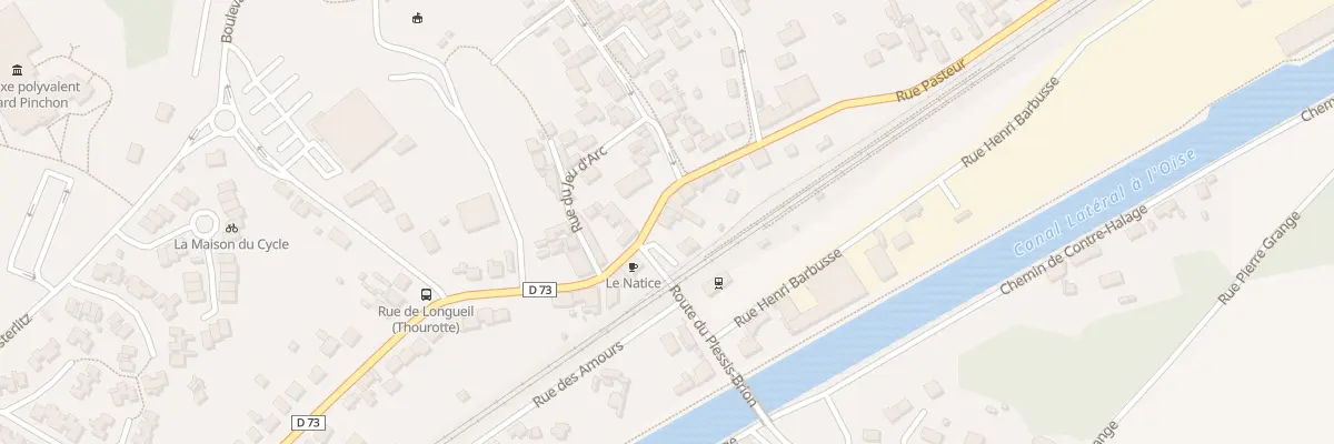 Plan du 6 Rue de la République à Thourotte