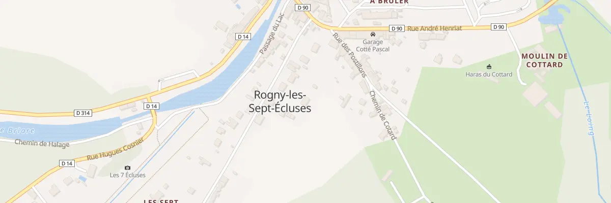 Plan du 17 Rue Henri Quatre à Rogny-les-Sept-Écluses