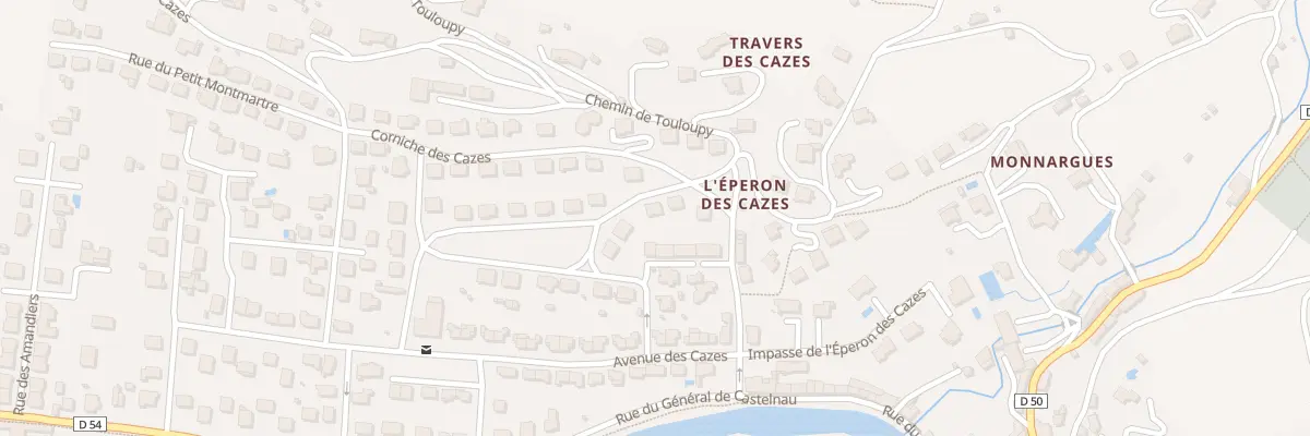 Plan du 5 Bd Beau Sejour à Saint-Affrique