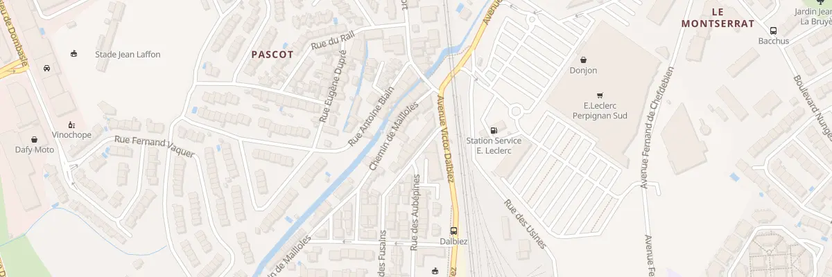 Plan du 6 Rue des Myosotis à Perpignan