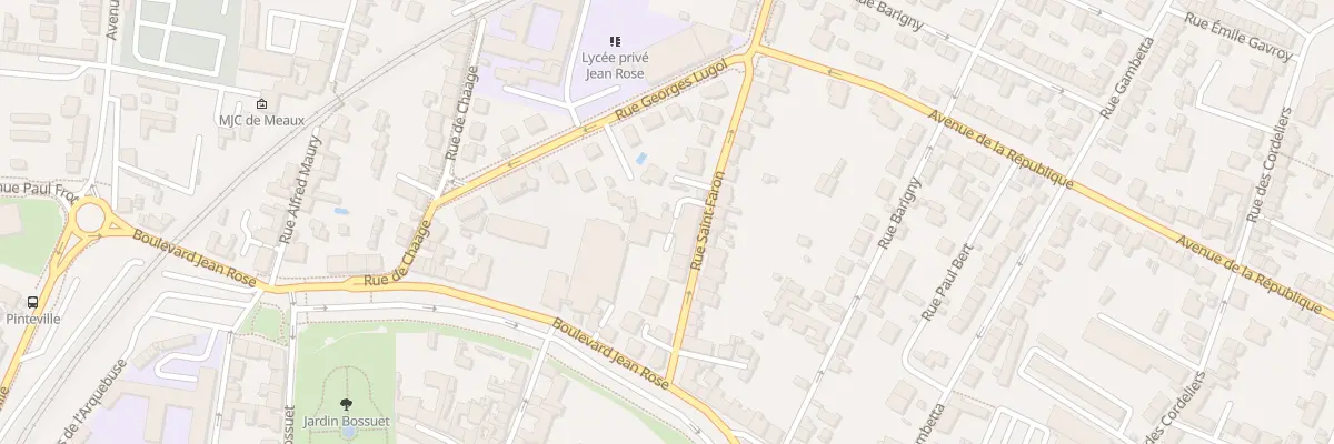 Plan du 17 Rue Saint Faron à Meaux