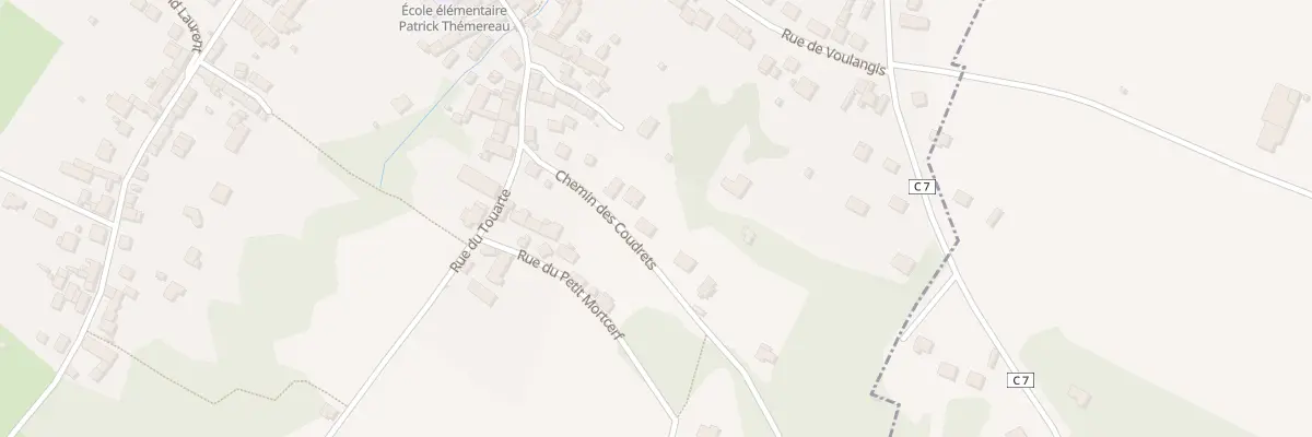 Plan du 11 Che des Coudrets à Villiers-sur-Morin