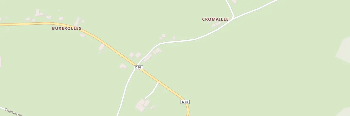 Plan du 5093 Les Biollets à Moureuille