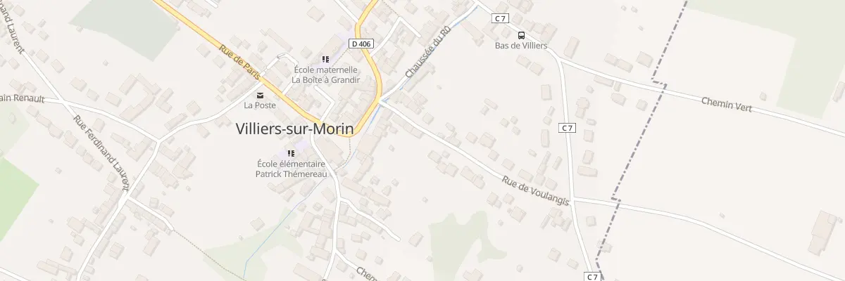 Plan du 10 Rue de Voulangis à Villiers-sur-Morin