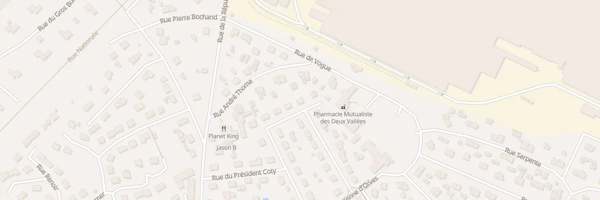 Plan du 15 Rue Charles Ancelin à Thourotte