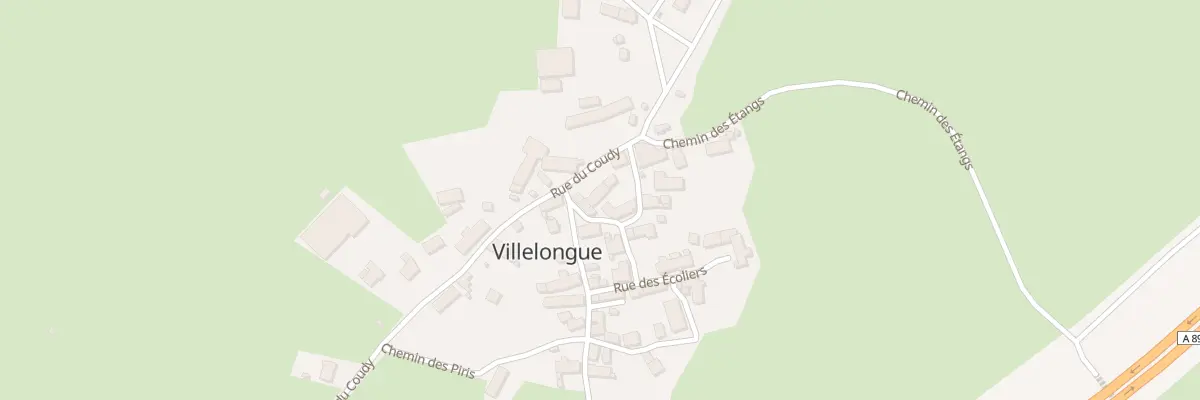 Plan du 2 Rue de Dazoue Villelongue à Saint-Ours