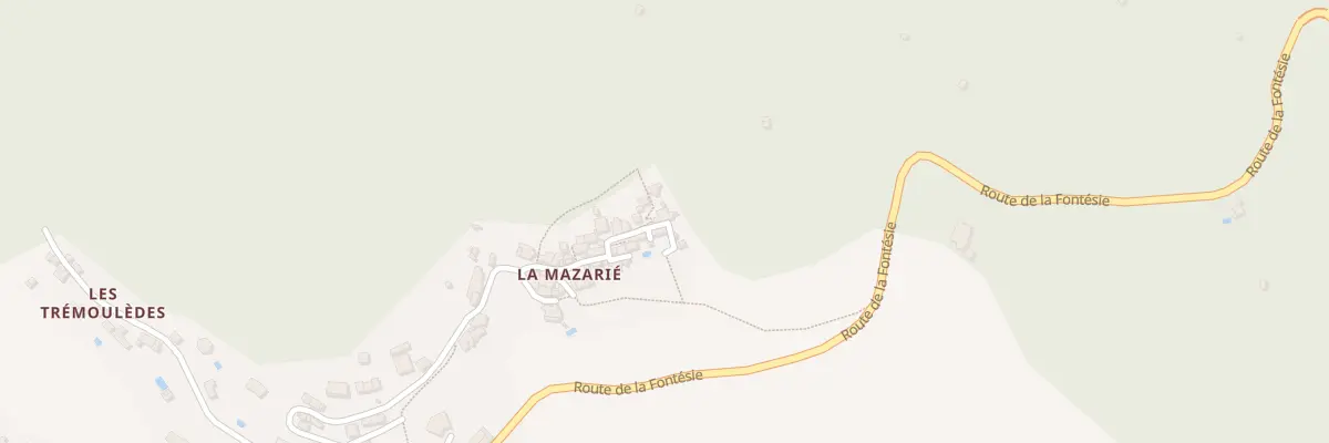 Plan du 5182 La Mazarie à Saint-Vincent-d’Olargues