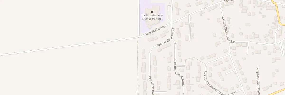 Plan du 10 Av de Bressoy à Mormant