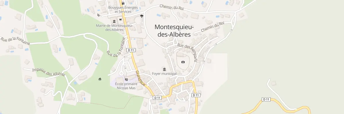 Plan du 5003 Rue des Porches à Montesquieu-des-Albères