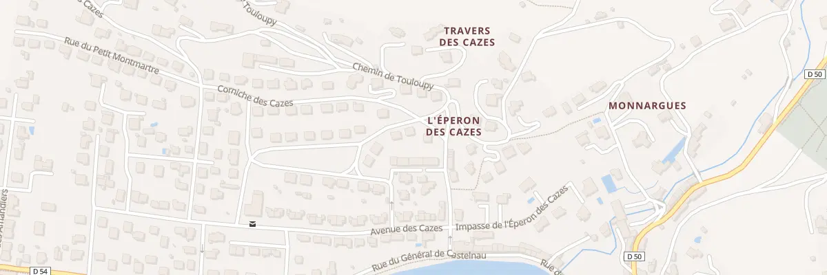 Plan du 3 Bd Beau Sejour à Saint-Affrique