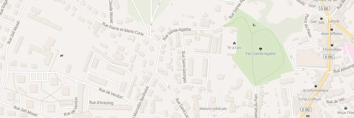 Plan du 7 Rue Saint-georges à Crépy-en-Valois