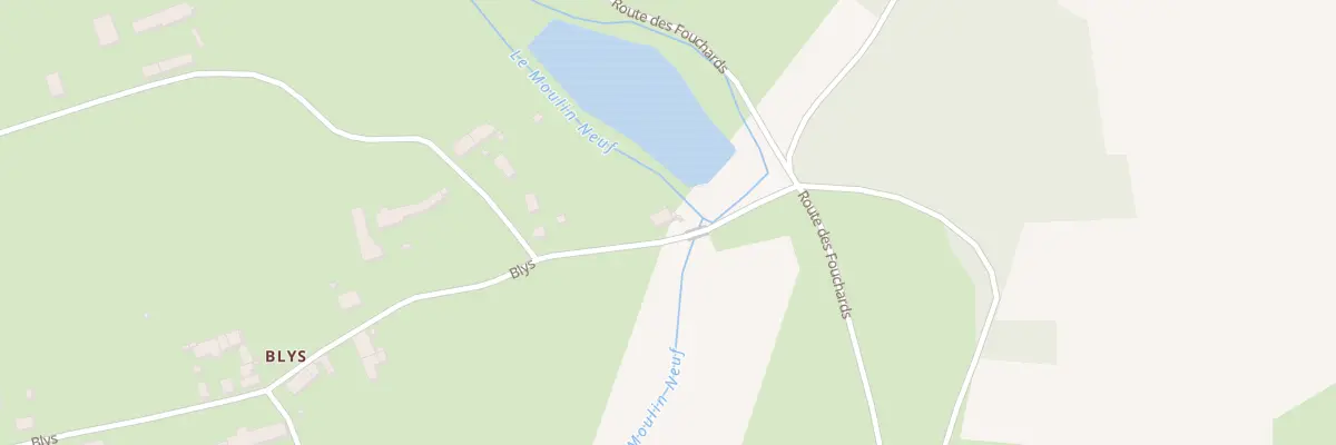 Plan du 2 Blys à Boulleret
