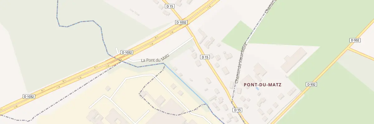 Plan du 19B Rue du Pont du Matz à Machemont