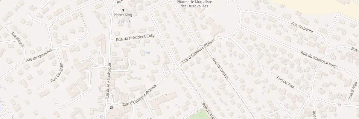 Plan du 2 Rue Charles Ancelin à Thourotte