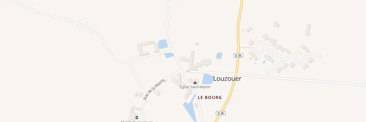 Plan du 249 Rue de la Mairie à Louzouer