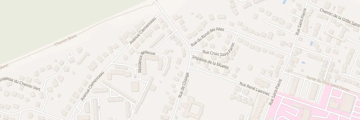 Plan du 125 Rue de Chaage à Meaux