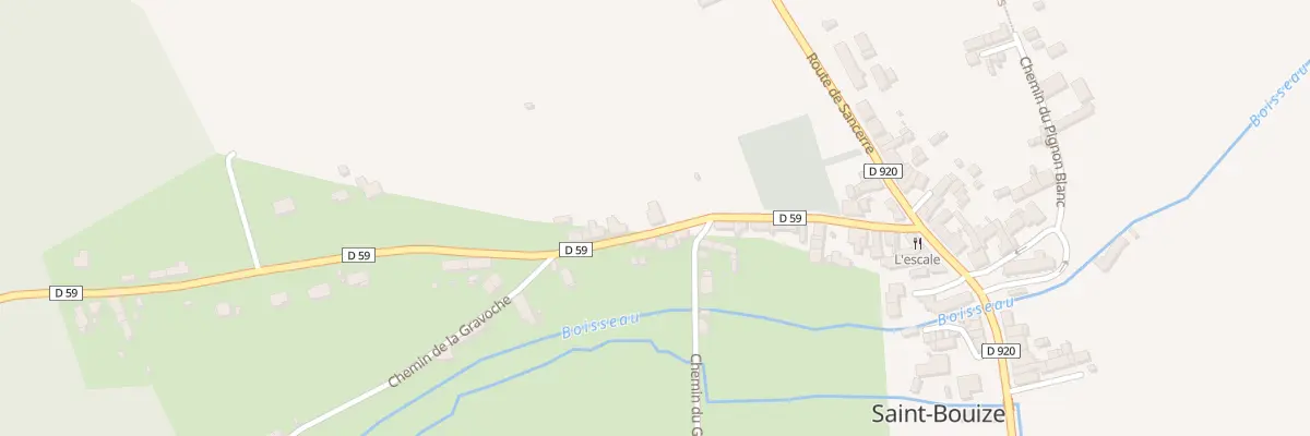 Plan du 4 Rte de Vinon à Saint-Bouize