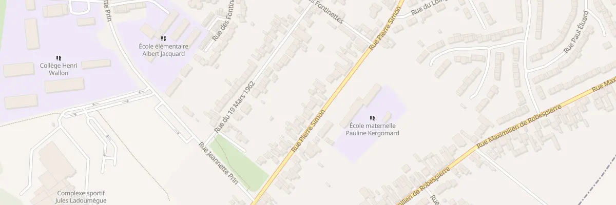Plan du 77 Rue Pierre Simon à Méricourt