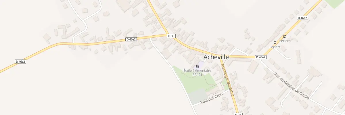 Plan du 11 Rue Jean Lennes à Acheville