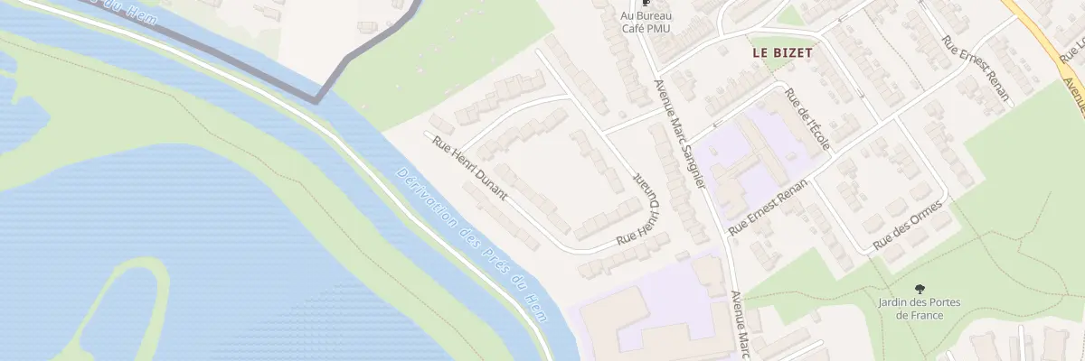 Plan du 23 Rue Henri Dunant à Armentières