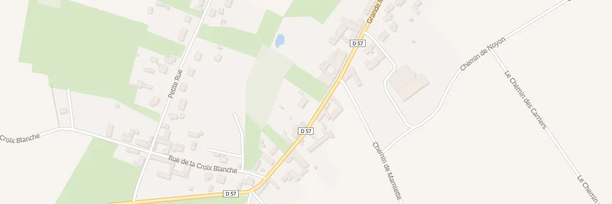 Plan du 78 Gr Grande Rue à Thiescourt