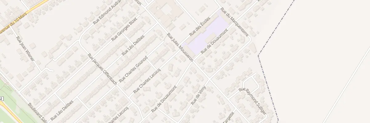 Plan du 31 Rue Jules Mousseron à Méricourt