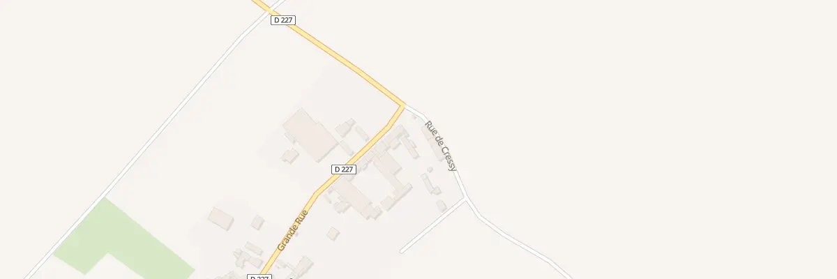 Plan du 2 Rue de Cressy à Biarre