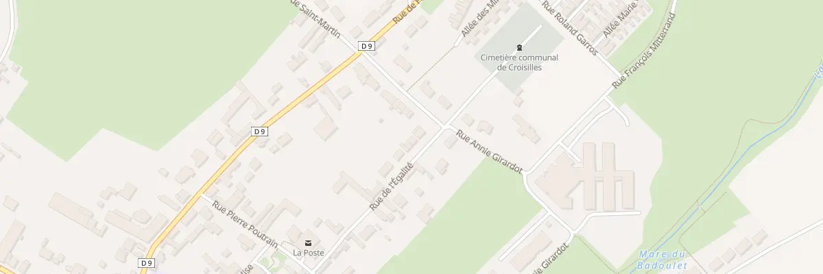 Plan du 17 Rue de l’Egalité à Croisilles