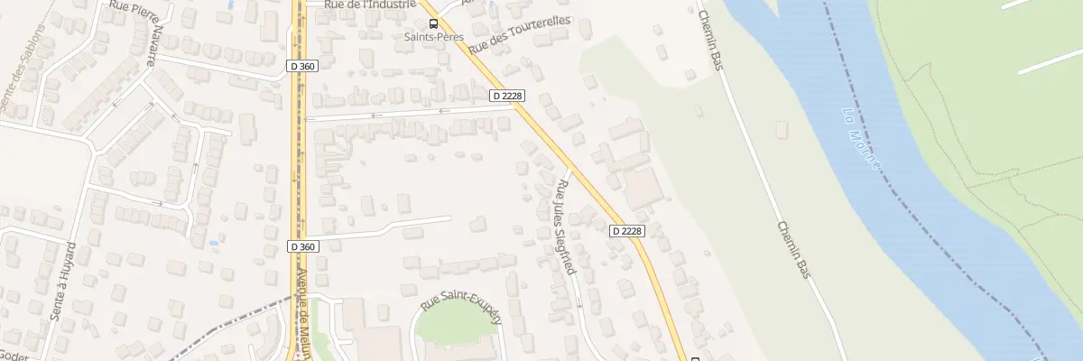 Plan du 2 Rue Jules Siegfried à Nanteuil-lès-Meaux
