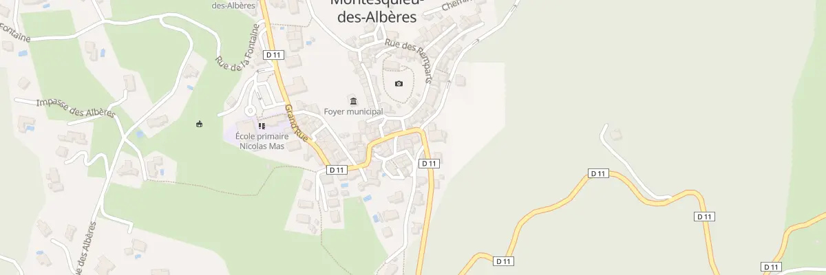 Plan du 9 Pl de l’Houm à Montesquieu-des-Albères