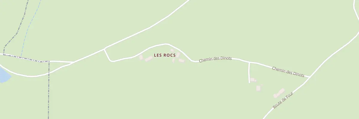 Plan du 5086 Les Dinots à Saint-Bonnet-de-Four