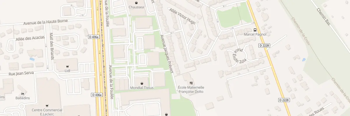 Plan du 61 Av Jacques Prévert à Nanteuil-lès-Meaux