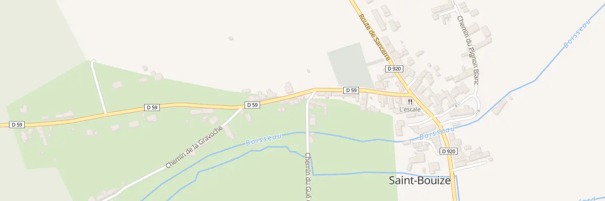 Plan du 15 Rte de Vinon à Saint-Bouize