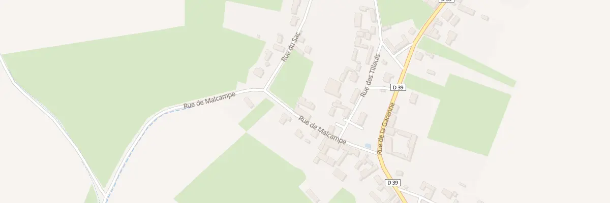 Plan du 2 Rue de Malcampé à Dives