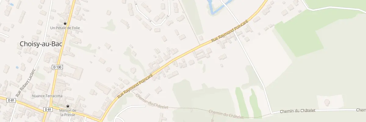 Plan du 270 Rue Raymond Poincaré à Choisy-au-Bac
