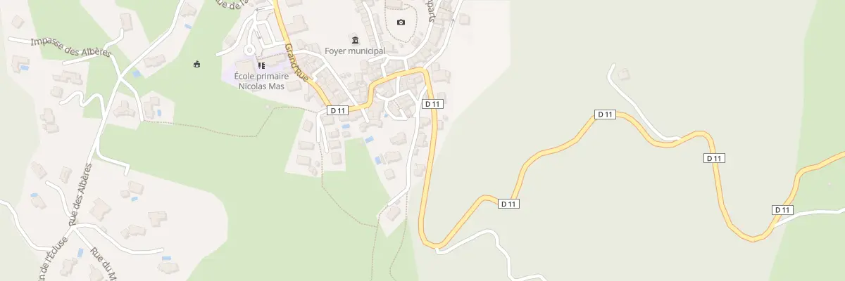 Plan du 8 Che Saint Christophe à Montesquieu-des-Albères