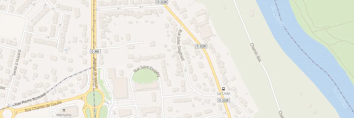 Plan du 14 Rue Jules Siegfried à Nanteuil-lès-Meaux
