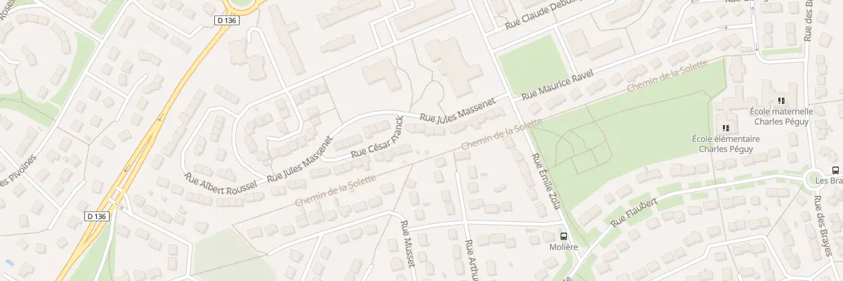 Plan du 30 Rue Jules Massenet à Crépy-en-Valois
