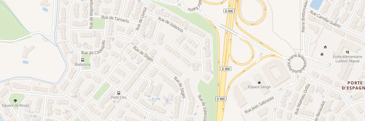 Plan du 12 Rue de Lleida à Perpignan