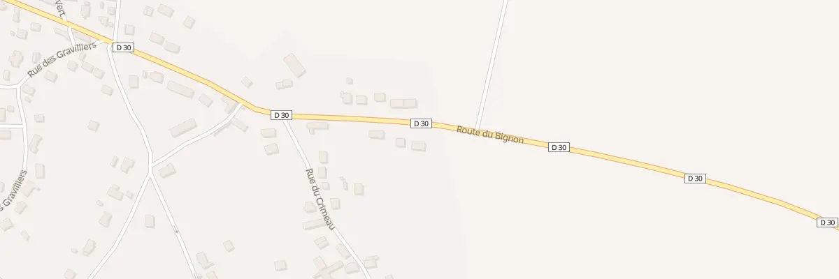 Plan du 32 Rte de Bignon à Égreville
