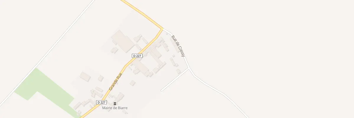 Plan du 8 Rue de Cressy à Biarre