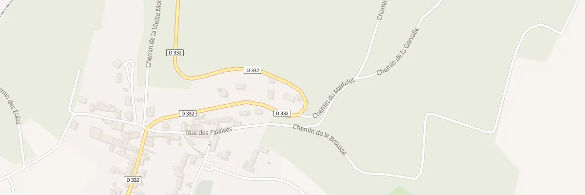Plan du 781 Rue de la Foret à Gilocourt