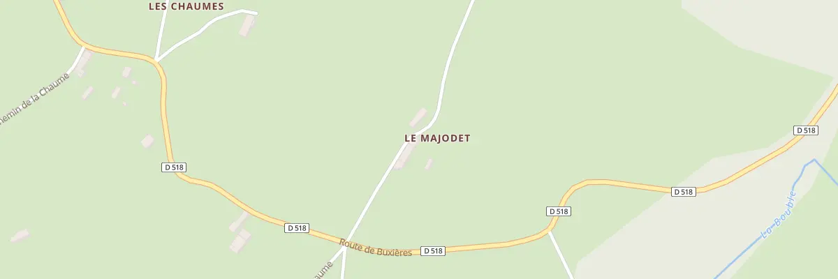 Plan du 5117 Le Majodet à Montaigut-en-Combraille