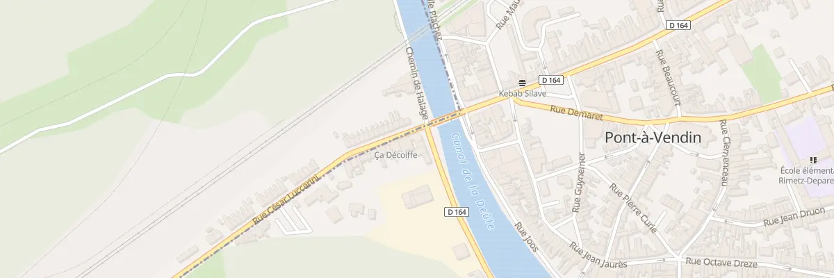 Plan du 102 Rue Luccarini à Pont-à-Vendin