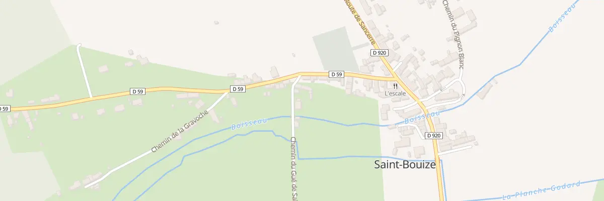 Plan du 5 Che du Gué de Saint Martin à Saint-Bouize