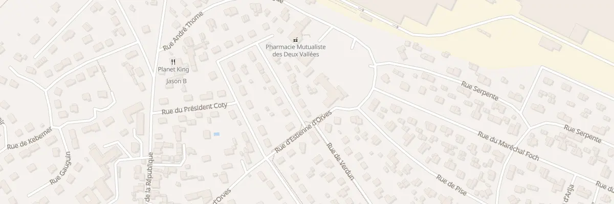 Plan du 4 Rue du Président Kennedy à Thourotte