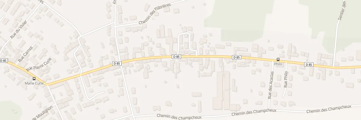 Plan du 60F Rue de Coulommes à Quincy-Voisins