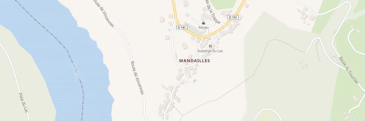 Plan du 5162 Mandailles à Castelnau-de-Mandailles