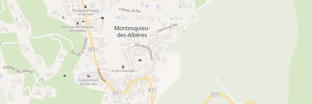 Plan du 3 Imp des Mimosas à Montesquieu-des-Albères